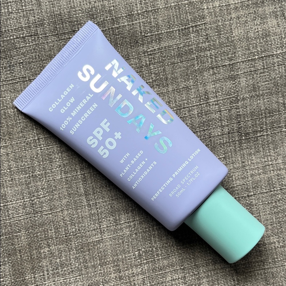 Naked Sundays SPF 50+ Sunscreen with Plant-based Collagen & Antioxidants New